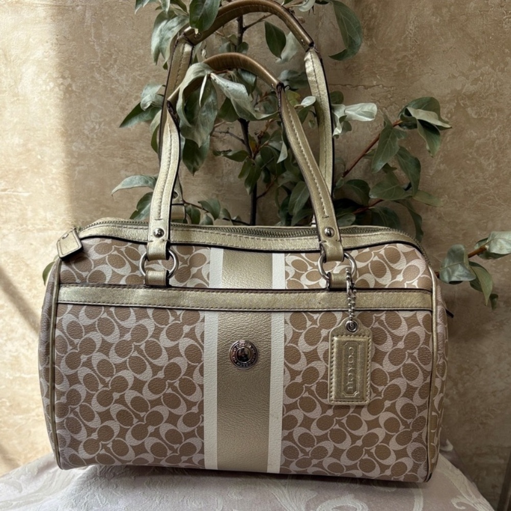 #70 - Gold Coach Satchel